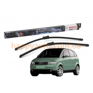 Комплект дворников на Audi A2 1999-2001 — Bosch AeroTwin